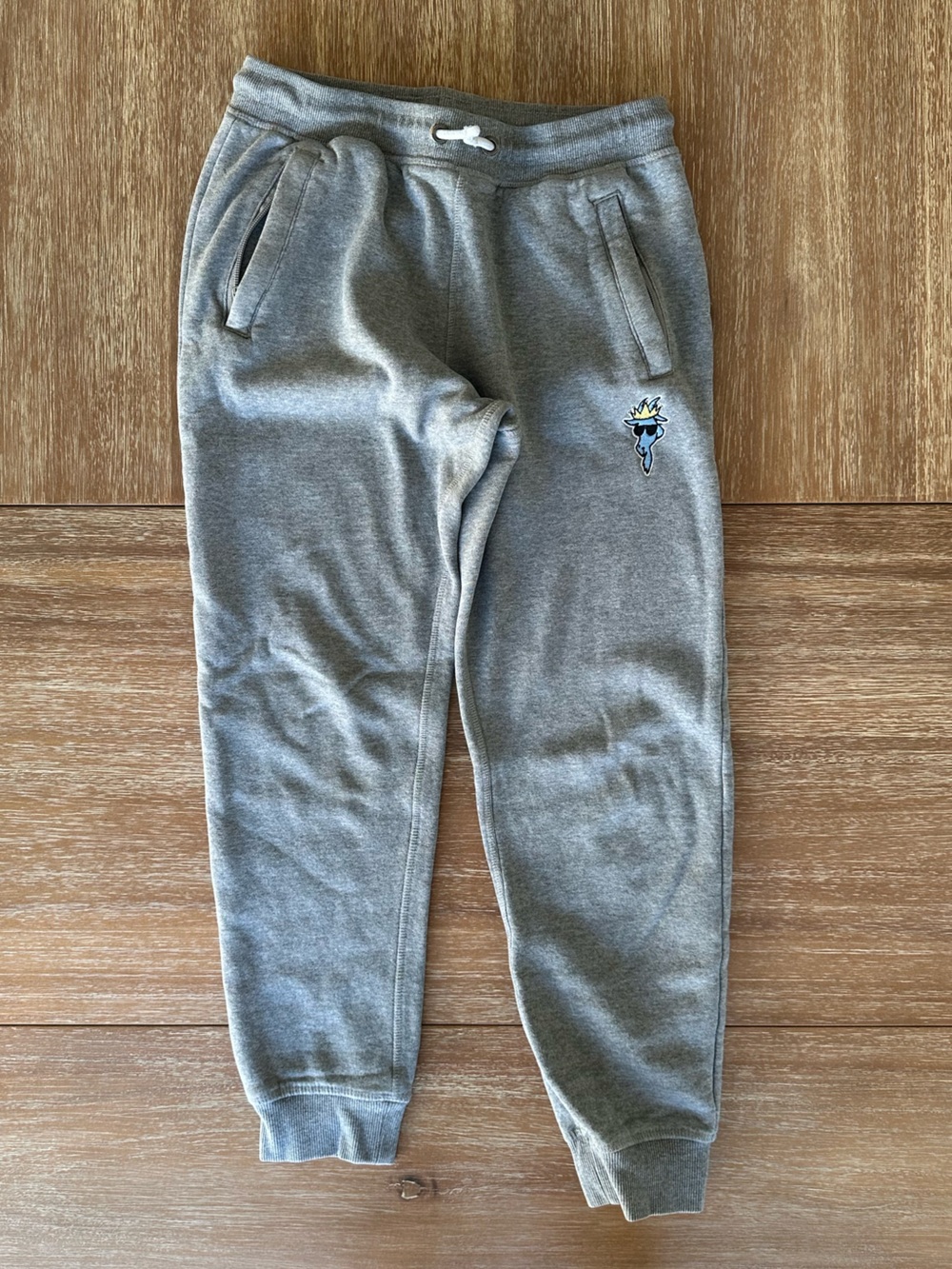 GOAT USA Kids’ Gray Fleece Jogger Pants